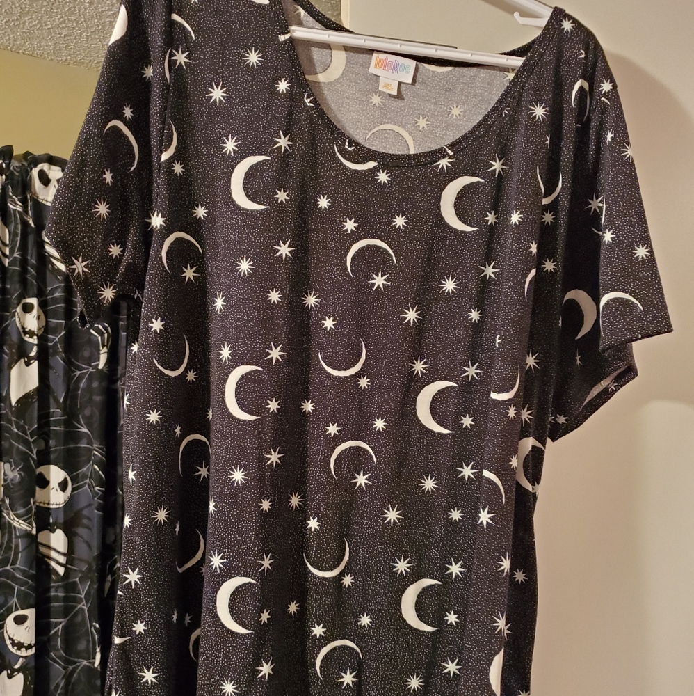 Lularoe 3x Classic moons  stars celestial nwot